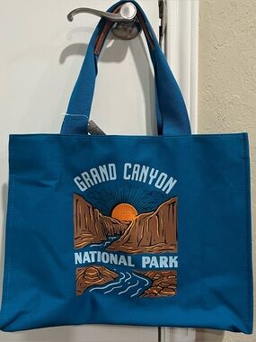 NWT Walmart Grand Canyon National Park Blue Tote Bag
